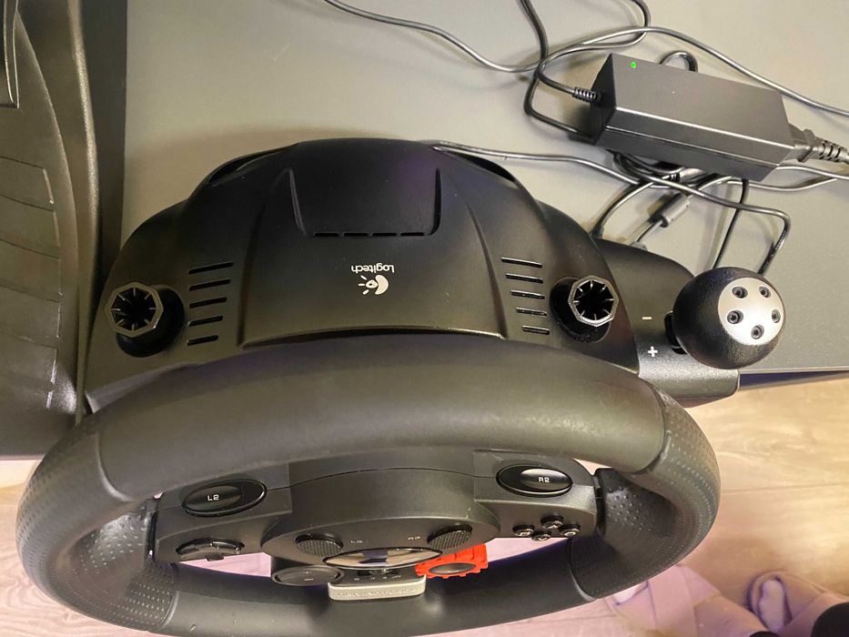 Logitech Driving Force GT | Ігрове кермо | 900 градусів