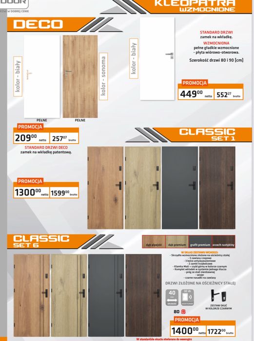 drzwi wewnętrzne  pokojowe łazienkowe ramowe