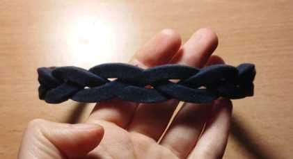 Bandolete azul escura