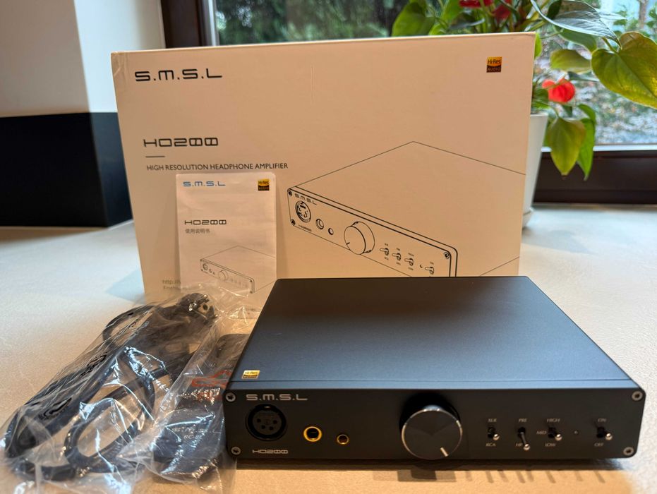Wzmacniacz słuchawkowy i DAC  SMSL HO200 DO200   zbalansowany MQA