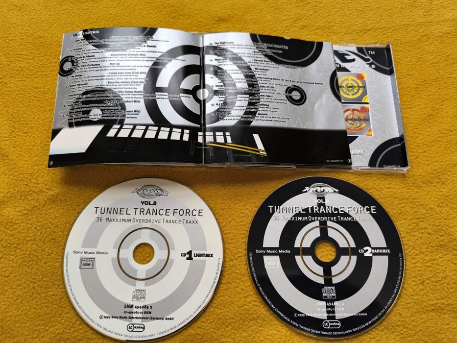 Tunnel trance force vol.8 UNIKAT stan perfekcyjny
