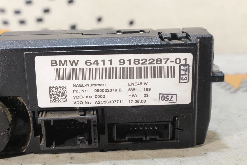 Comando chauffage / sofagem BMW 1 (E87)