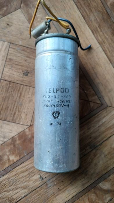 Kondensator TELPOD KL2 3–3,7 µF / 380–480V