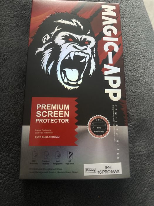 Szkło ochronne Magic-App iph 16 pro max