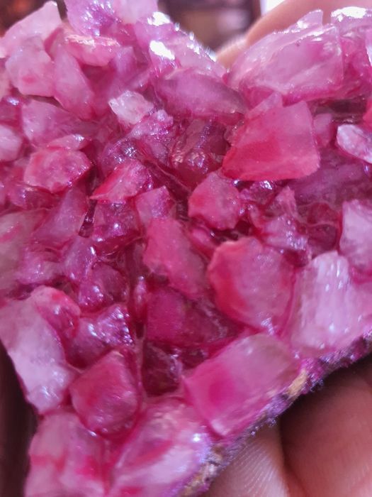 Coração Artesanal Quatzo Rosa em Madeira Bamboo