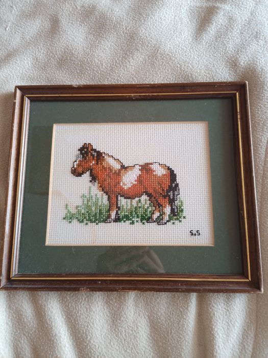 Quadros em ponto cruz