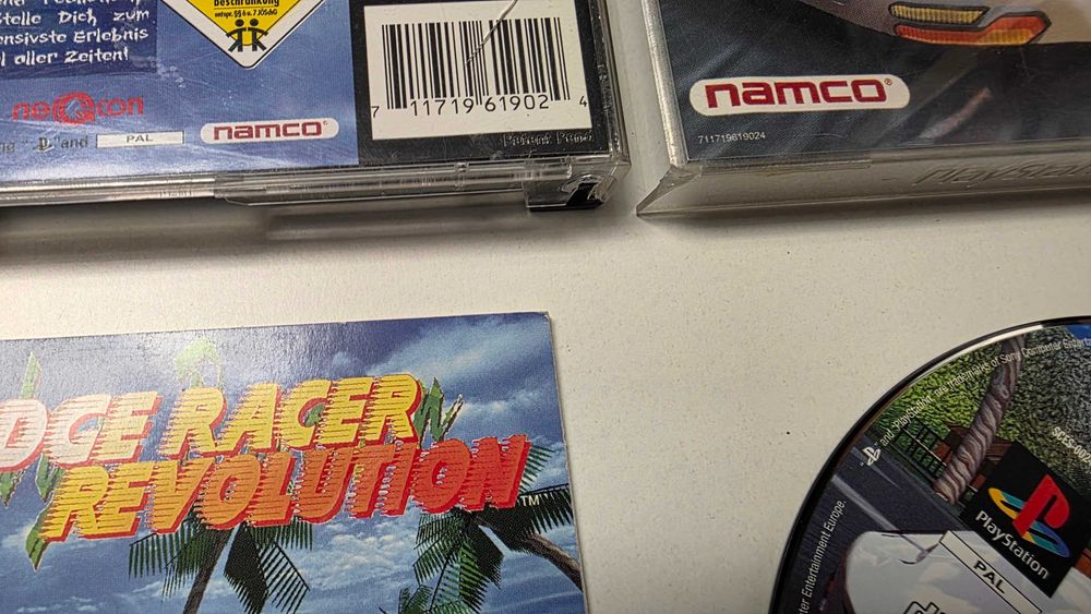 PSX Ridge Racer Revolution komplet