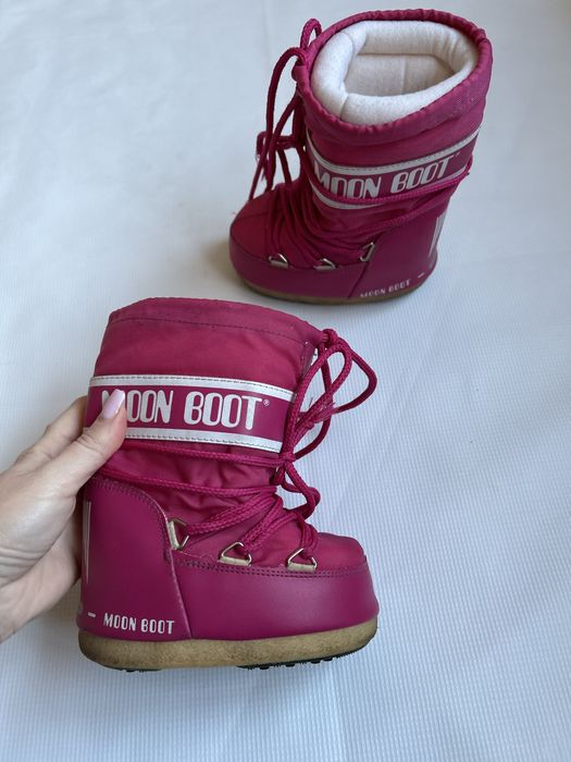 оригинал мунбуты луноходы снегоходы moon boot 23-26p