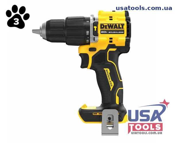 Дриль-шурупокрут ударний безщітковий 77 нм 18/20В Li DeWALT DCD799B (без акб)