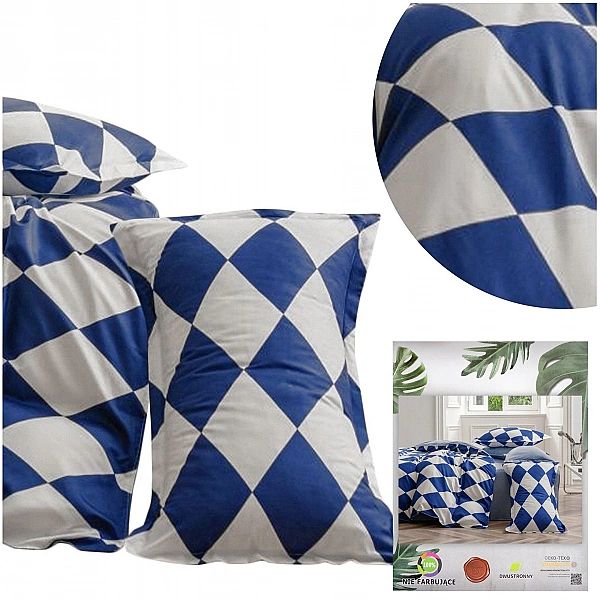 Pościel 200x220/3 części Komplet Dwustronna Mikrofibra Joana