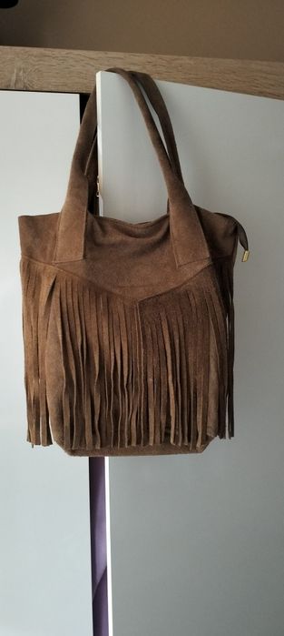 Torebka skórzana Boho