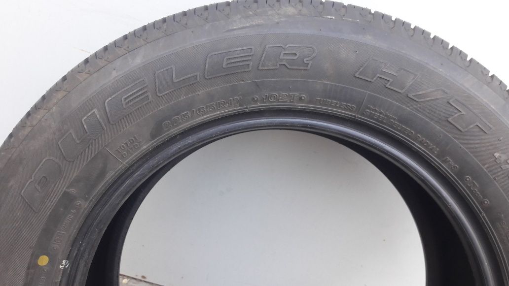 Резина,шины BRIDGESTONE 225 65 r17: 2 500 грн. - Автошини Дніпро на Olx