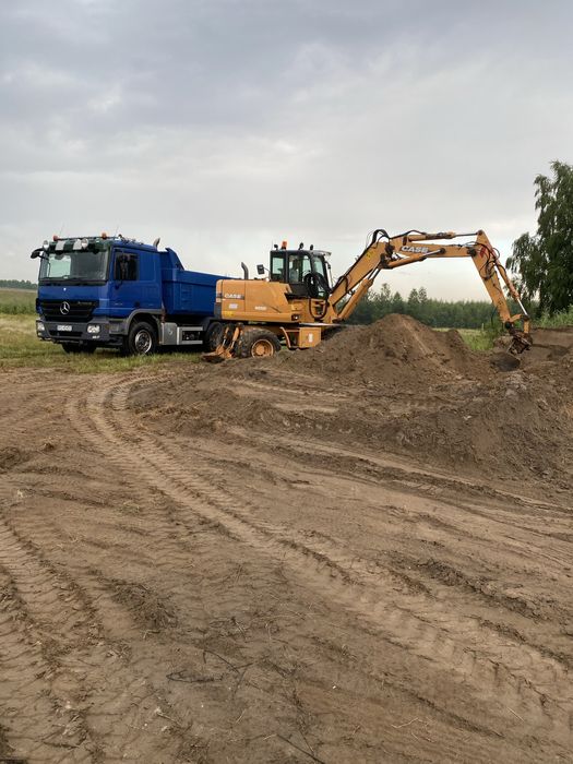Piasek, ziemia, żwir, kamień