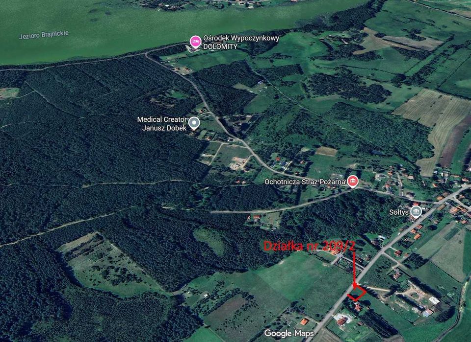 Działka budowlana Nowy Dwór z Warunkami Zabudowy