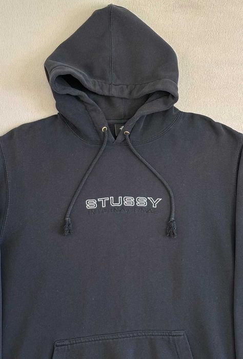 Bluza z kapturem Stussy International roz. XL