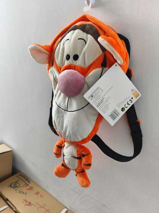 Mochila em peluche Tigre Winnie the Pooth Deluxe