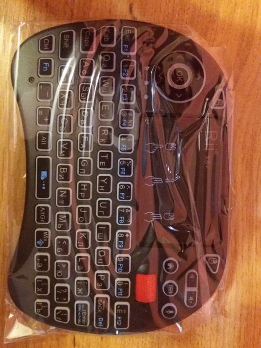 Беспроводная мини клавиатура Rii mini X8+ с микрофоном оригинал