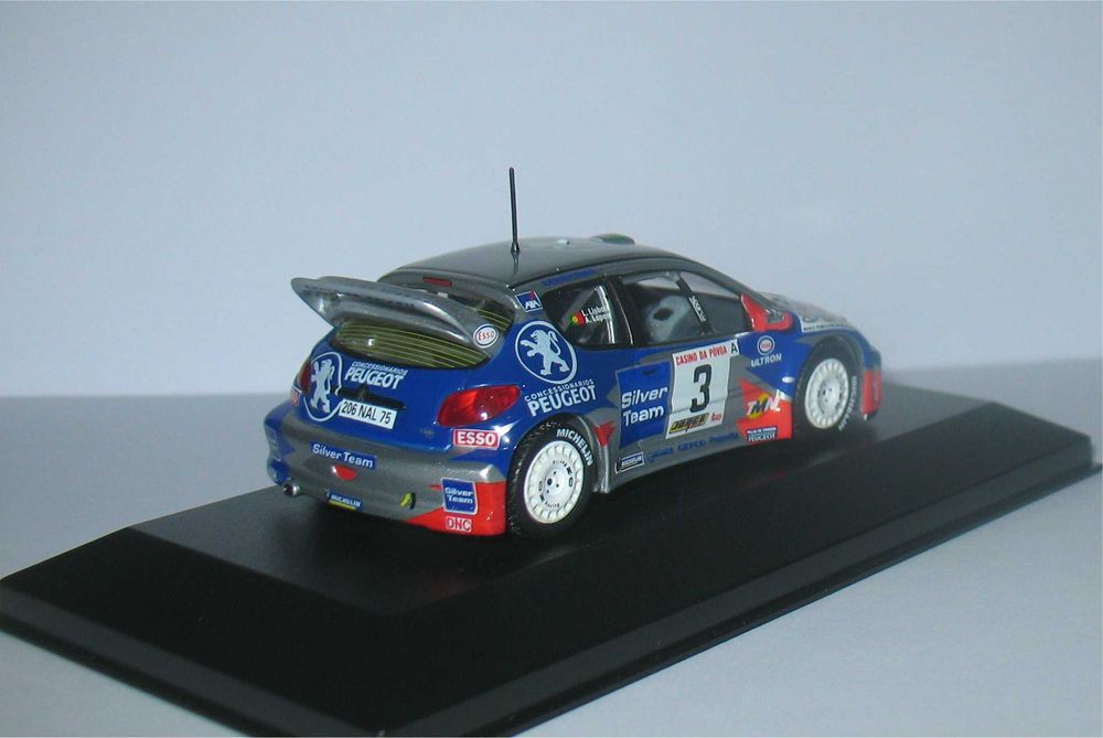 Peugeot 206 WRC - Vencedor Rally Casino da Póvoa 2001 - Adruzilo Lopes