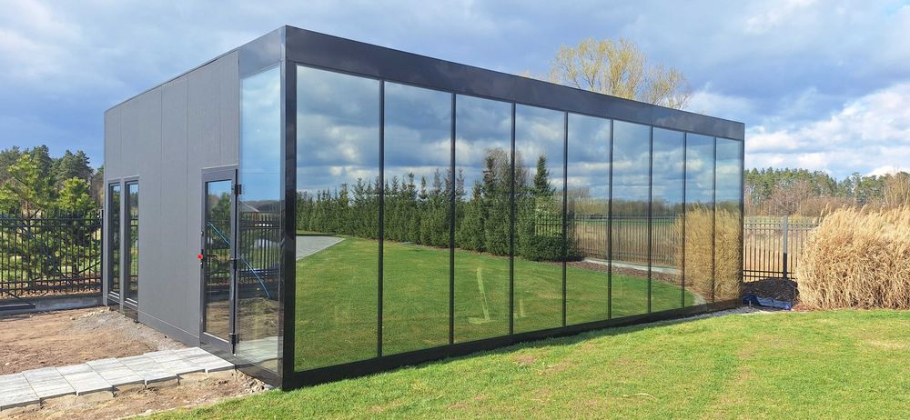 dom modułowy pawilon handlowy kontener biurowy gastronomiczny 70 m2