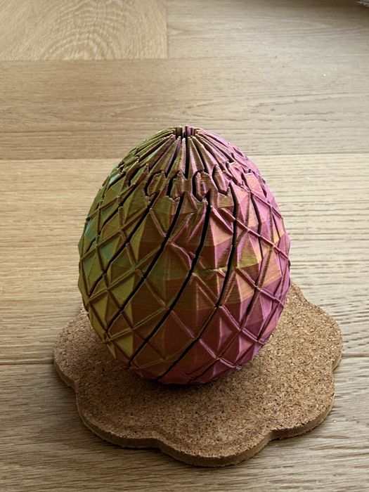 Magiczne rozkładane Smocze Jajo 3D Rainbow – fidget