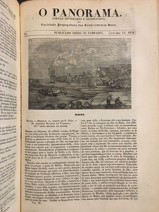 O Panorama Jornal Litterario e Instructivo (1838)