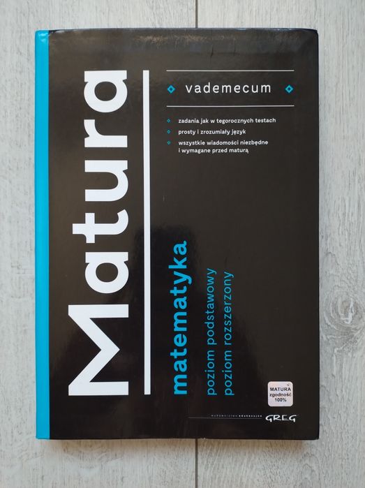 Podręcznik książka do matematyki rozszerzona vademecum matura