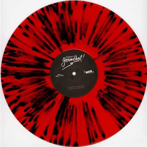 Christiane F. – Gesundheit!  12" maxi  Edição Limitada Vermelho