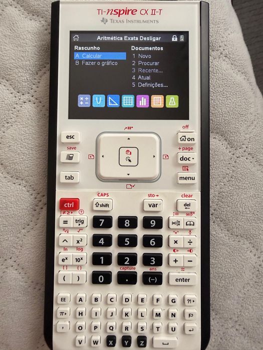 Calculadora Gráfica TI-Nspire CX II-T — pouco usada