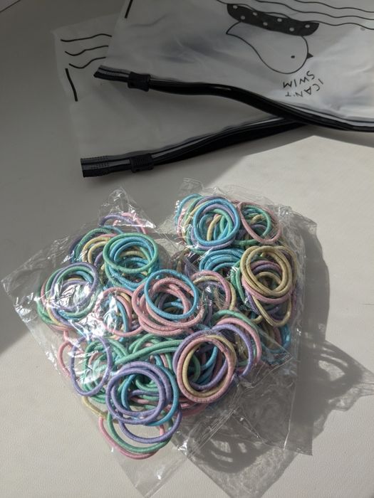 Резинки для волосся маленькі набір 100шт