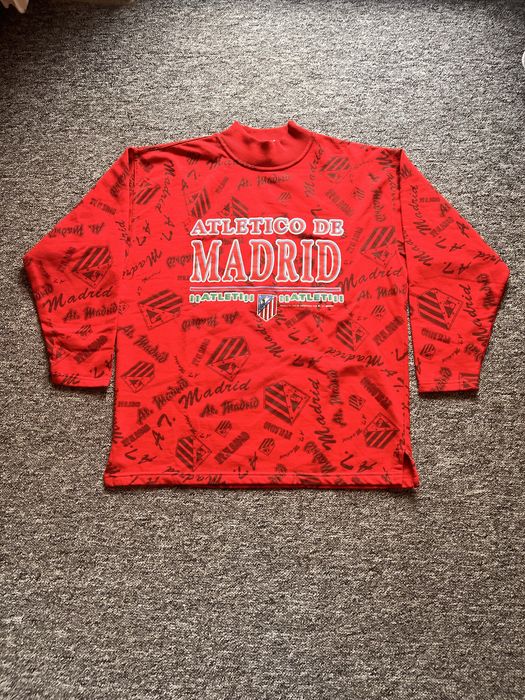 vintage bluza atletico madrid WIN Official licensed retro blokecore Y2K