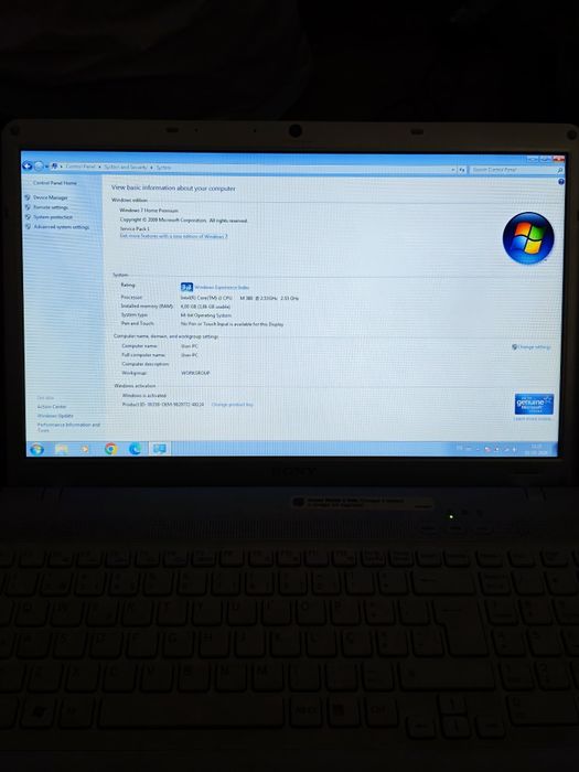 Sony vaio PCG7121M