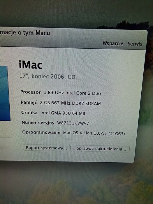 Apple IMac 17Cali