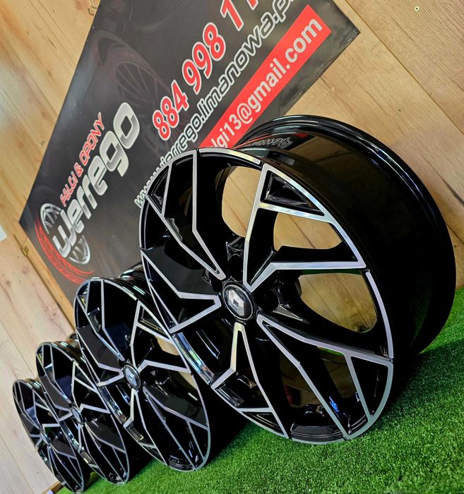 NOWE ALUFELGI RENAULT 18x5x114,3 - Austral,Clio,Koleos,Megane,Talisman