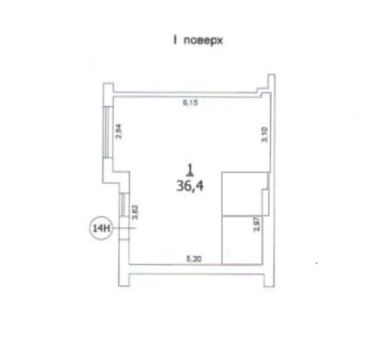 Комерційна нерухомість за адресою (площа 36,4 м²) - Atlanta.ua - фото 11