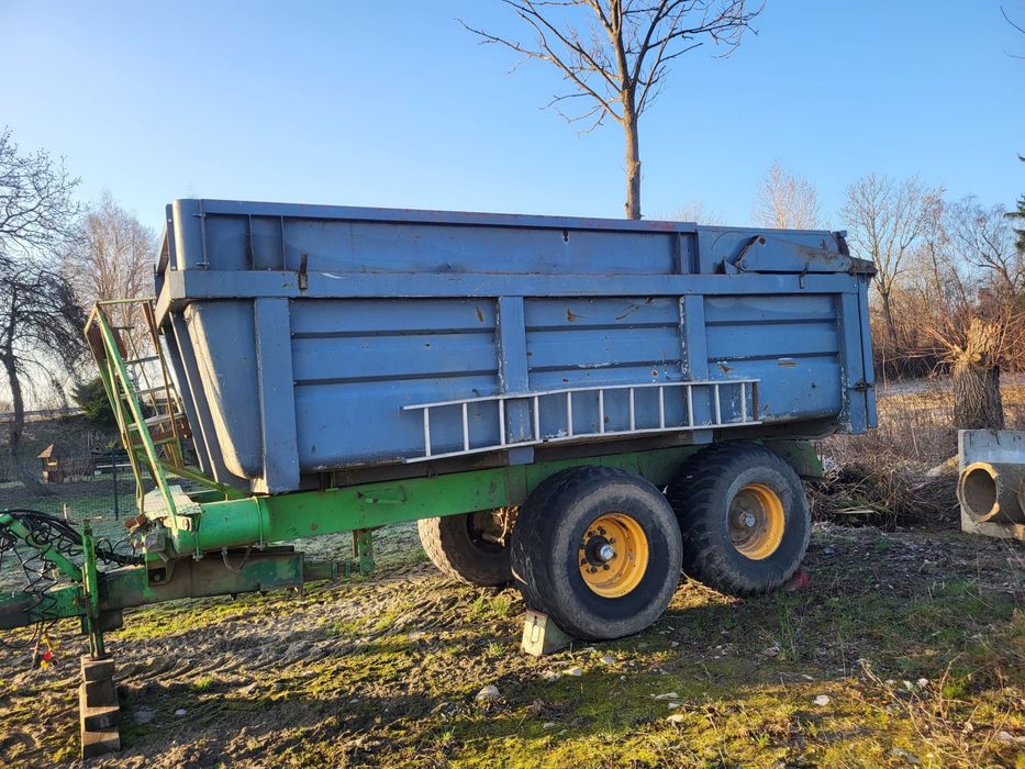 Przgczepa Tandem Rolnicza wywrotka budowlana 19m3