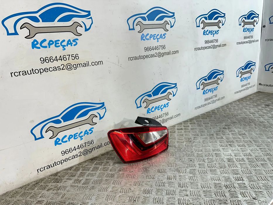 Conjunto Farolins Led Tras Traseiro Direito Esquerdo Seat Ibiza 6J