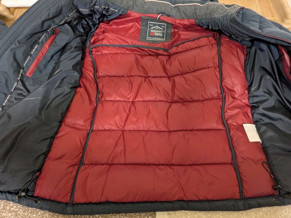 Пуховик black vinyl