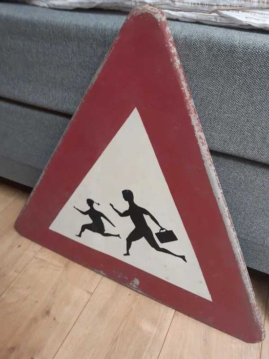 Sinal trânsito antigo