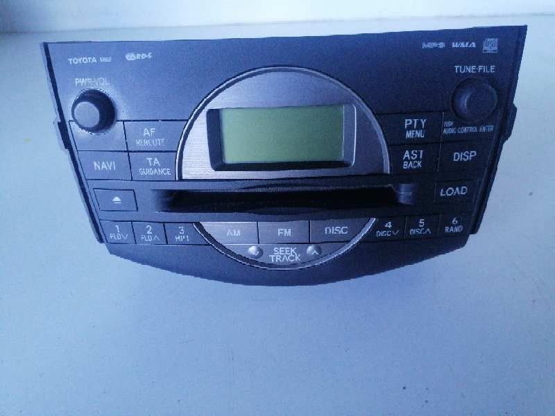 SISTEMA AUDIO / RADIO CD TOYOTA RAV 4 III 2008 -8612042220