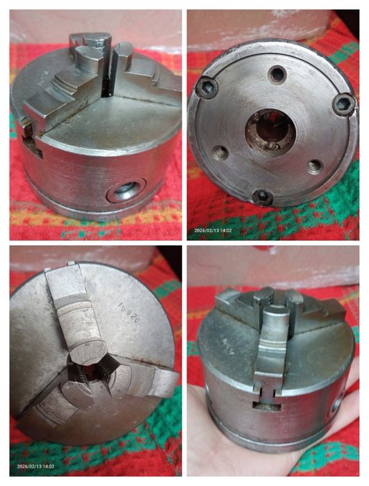 Патрон токарний / фрезерний 200мм , 160мм