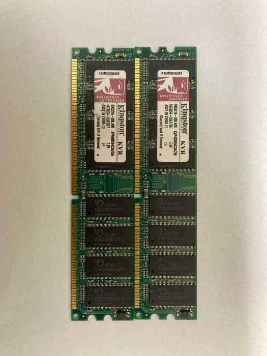 Pamięć KINGSTON KVR400X64C3A/256  - 2 szt.