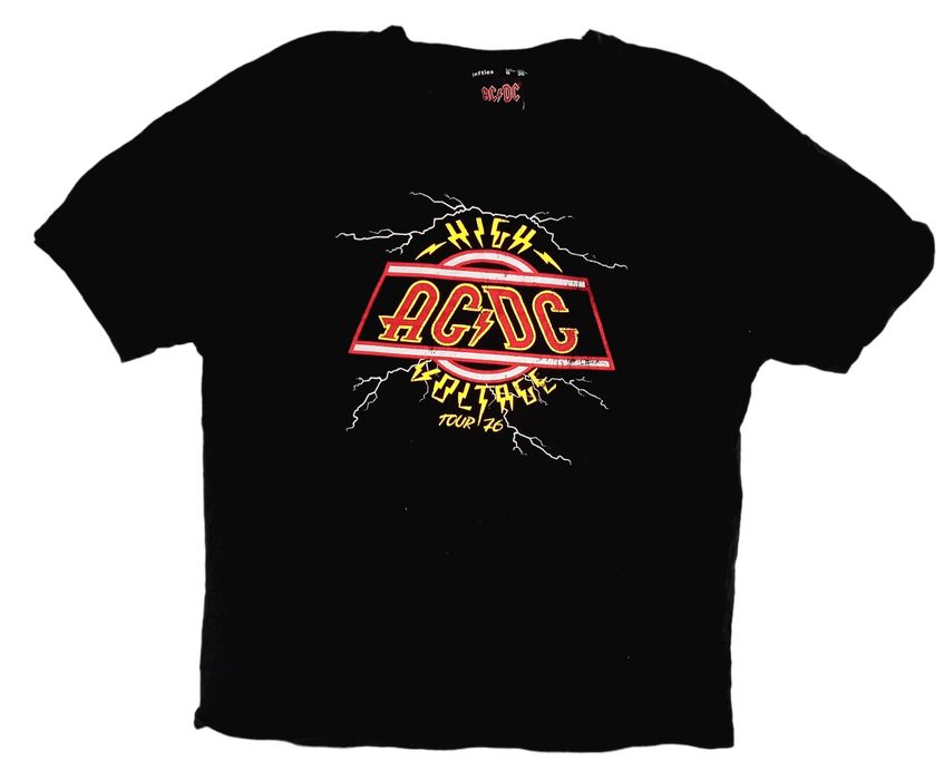 AC DC High Voltage Tour 1976 футболка коллекционная