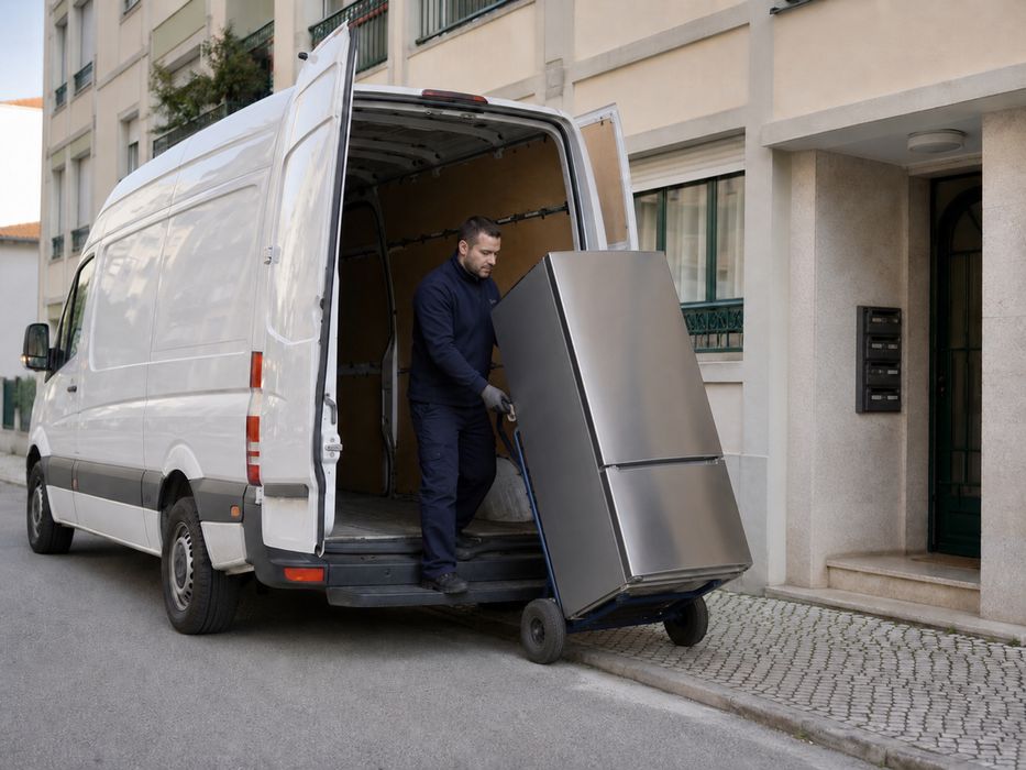 Entrega compras OLX, IKEA, LEROY MERLIN, Sofás, camas, colchões, frigoríficos, máquinas de lavar, TVs, mesas, cadeiras, armários, cómodas e bicicletas