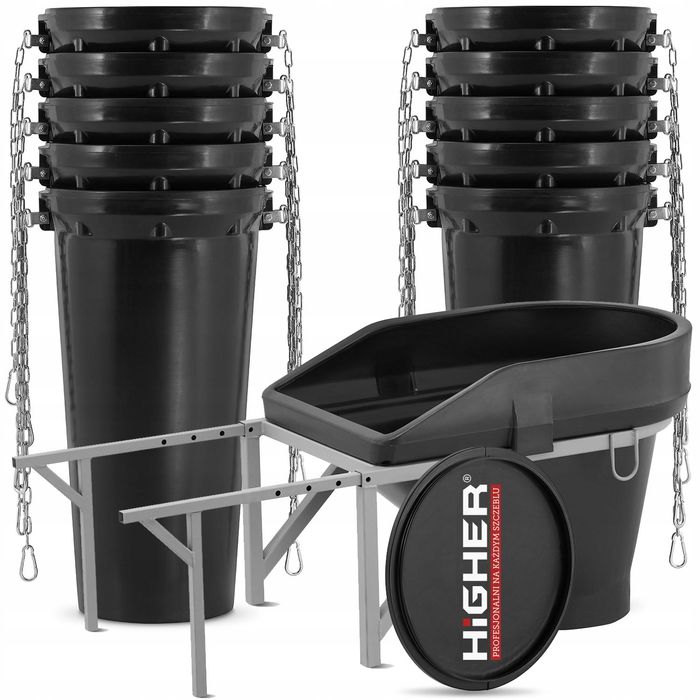 Zsyp do gruzu budowlany HIGHER zestaw 12m MOCNY