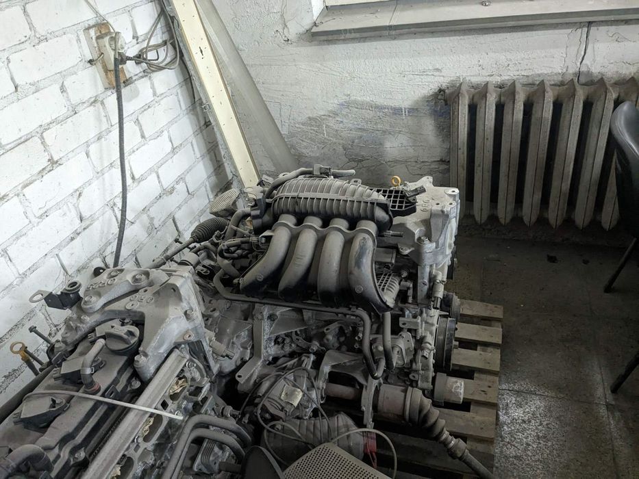 Двигатель и  раздатка Nissan Rogue 2017