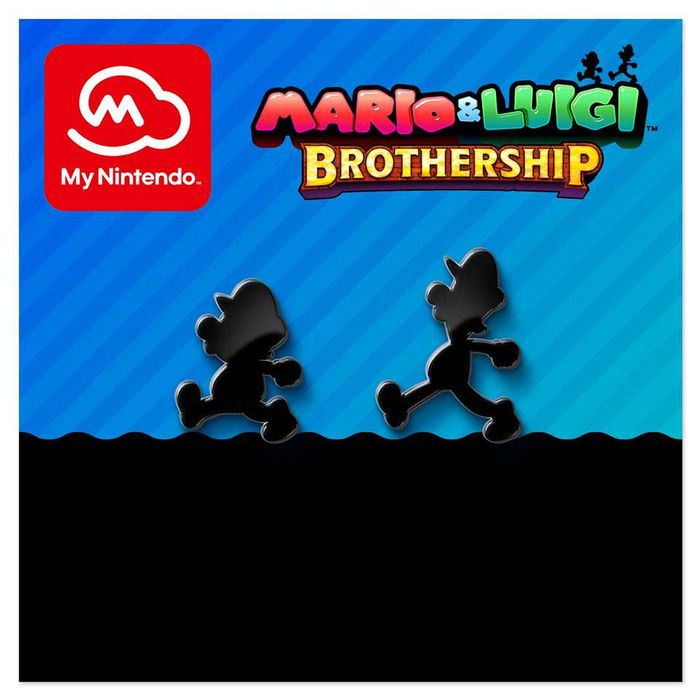Conjunto de pins Mario & Luigi: Brothership
