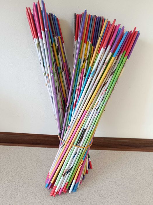 Wyprzedaż -rurki z wikliny papierowej