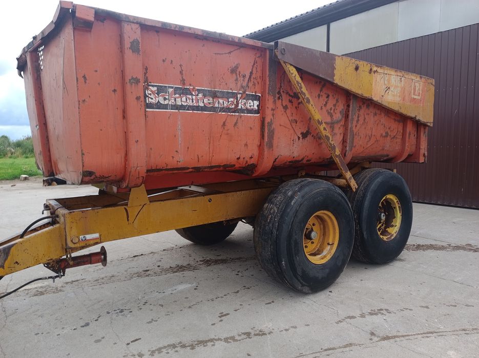 Przyczepa tandem, kiper 10 ton