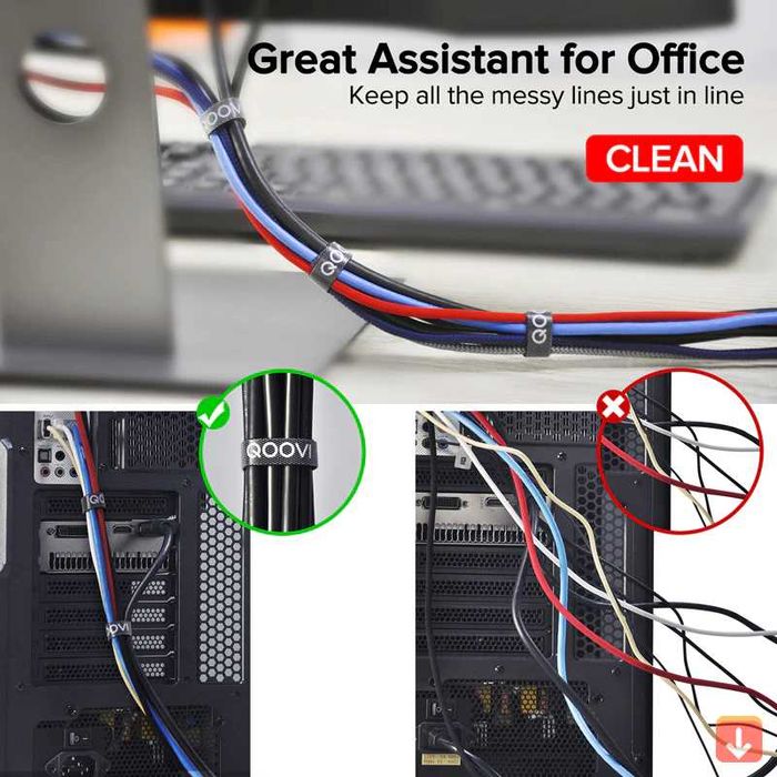 Velcro Cable Organizer Strap (0.5m, 1m, 2m, 3m, 5m)427551206870231045