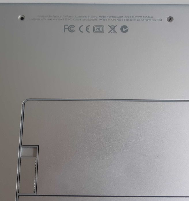 Para Peças Reparação Portátil Apple MacBook Pro 2006 A1211